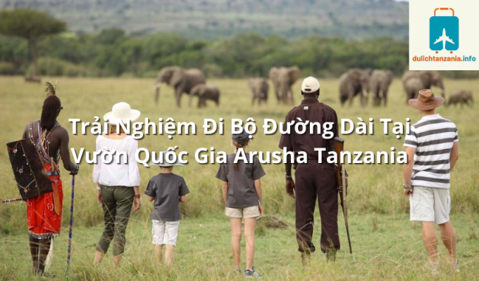 Trải Nghiệm Đi Bộ Đường Dài Tại Vườn Quốc Gia Arusha Tanzania