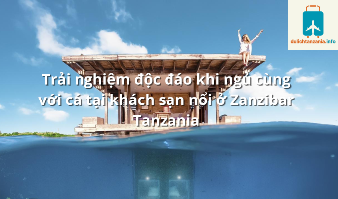 Trải nghiệm độc đáo khi ngủ cùng với cá tại khách sạn nổi ở Zanzibar Tanzania